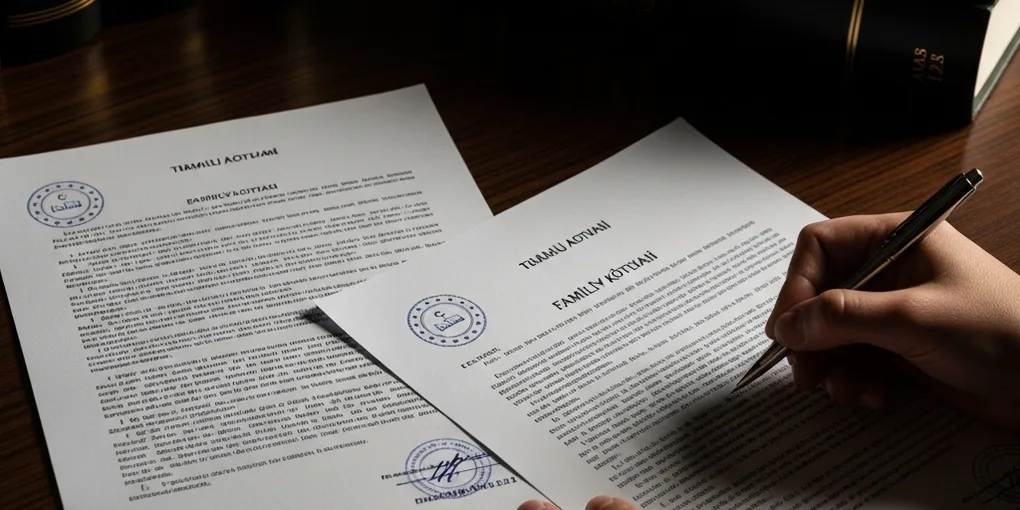 Nafaka davası dilekçe ve hukuki belgeler