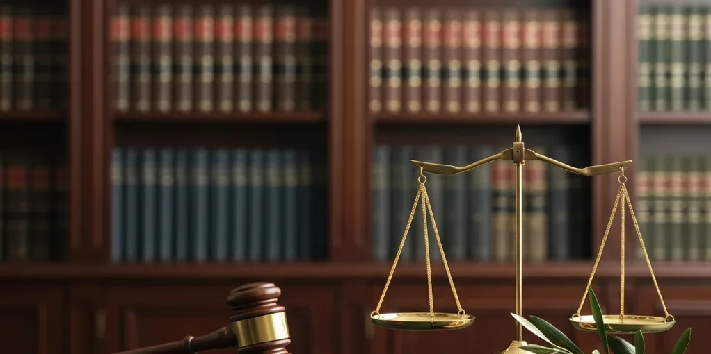 Aile hukuku - adalet terazisi ve tokmak