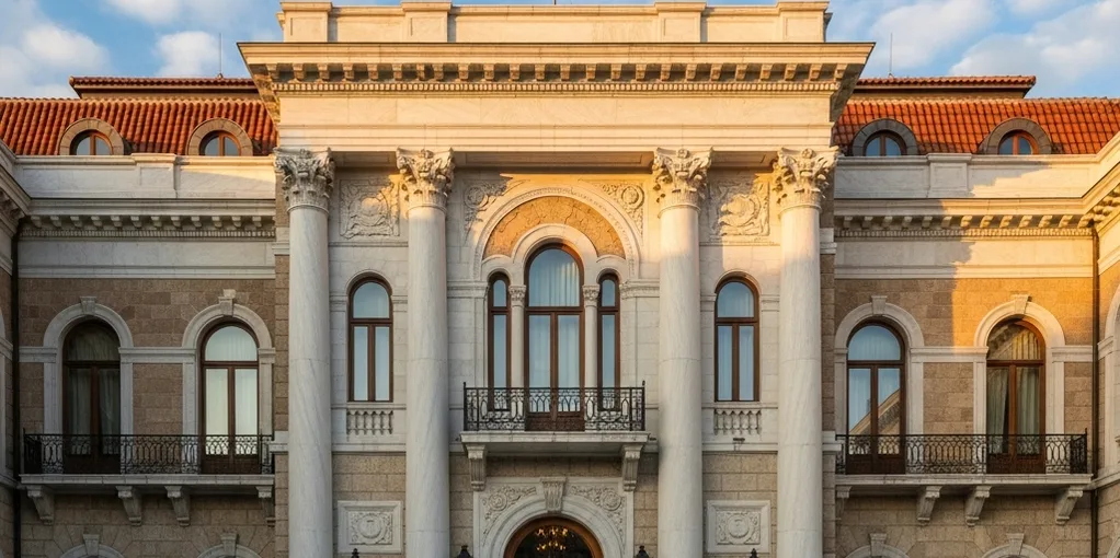 Türk adliye binası - boşanma davası mahkeme süreci