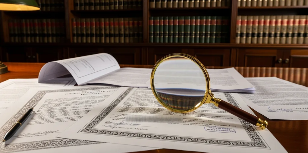 Boşanmada mal paylaşımı davası - hukuki belgeler ve tapu evrakları