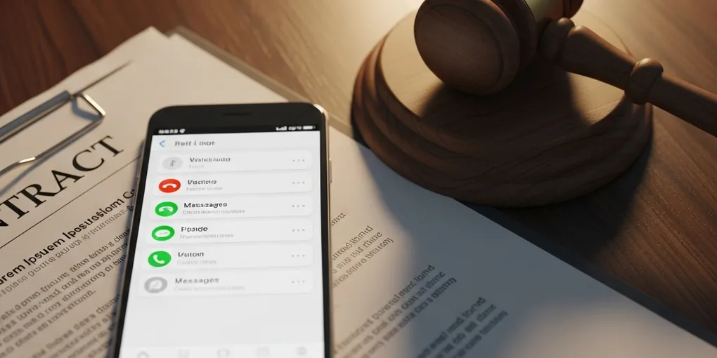 Boşanma Sürecinde Telefon Kayıtları Delil Olur mu? Hukuki Boyutları